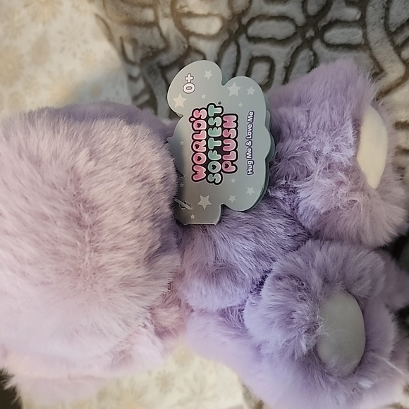 Worlds Softest Plush Purple Unicorn 🦄 NWT - Picture 7 of 8